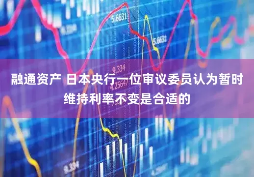 融通资产 日本央行一位审议委员认为暂时维持利率不变是合适的